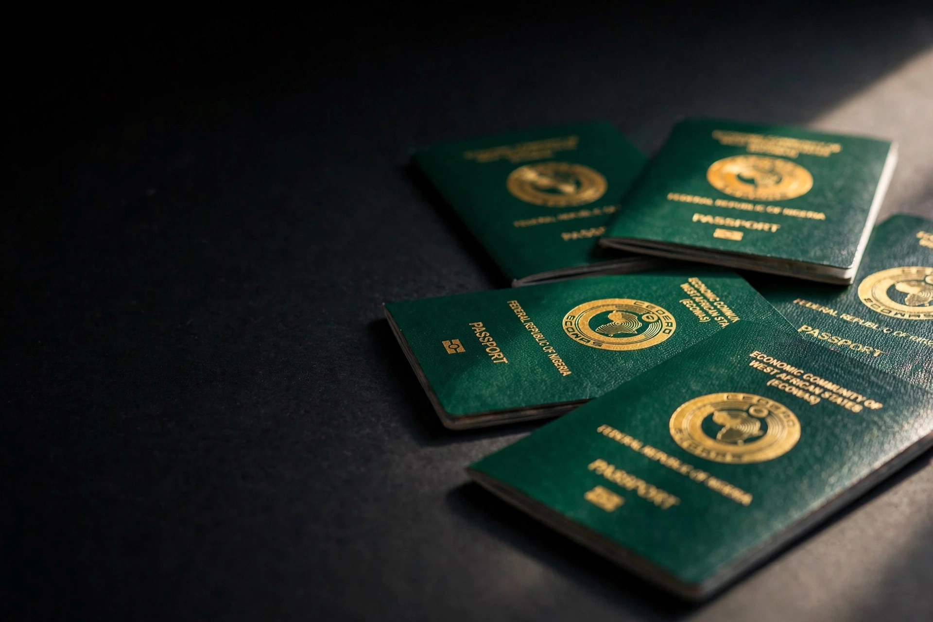 Passports prepared for travel